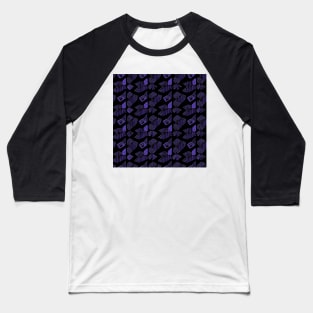 Hidden Within The Jungle Ferns Abstract Pattern (MD23SMR014c) Baseball T-Shirt